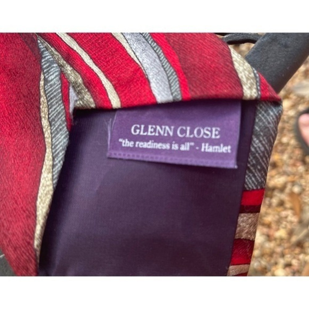 Christopher Reeve Silk Tie - Picture 3 of 4